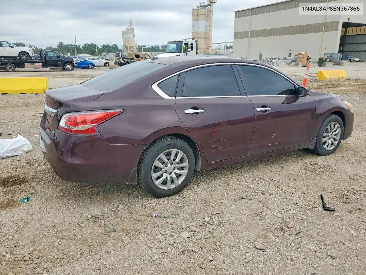 1N4AL3AP8EN367365 2014 Nissan Altima 2.5 S
