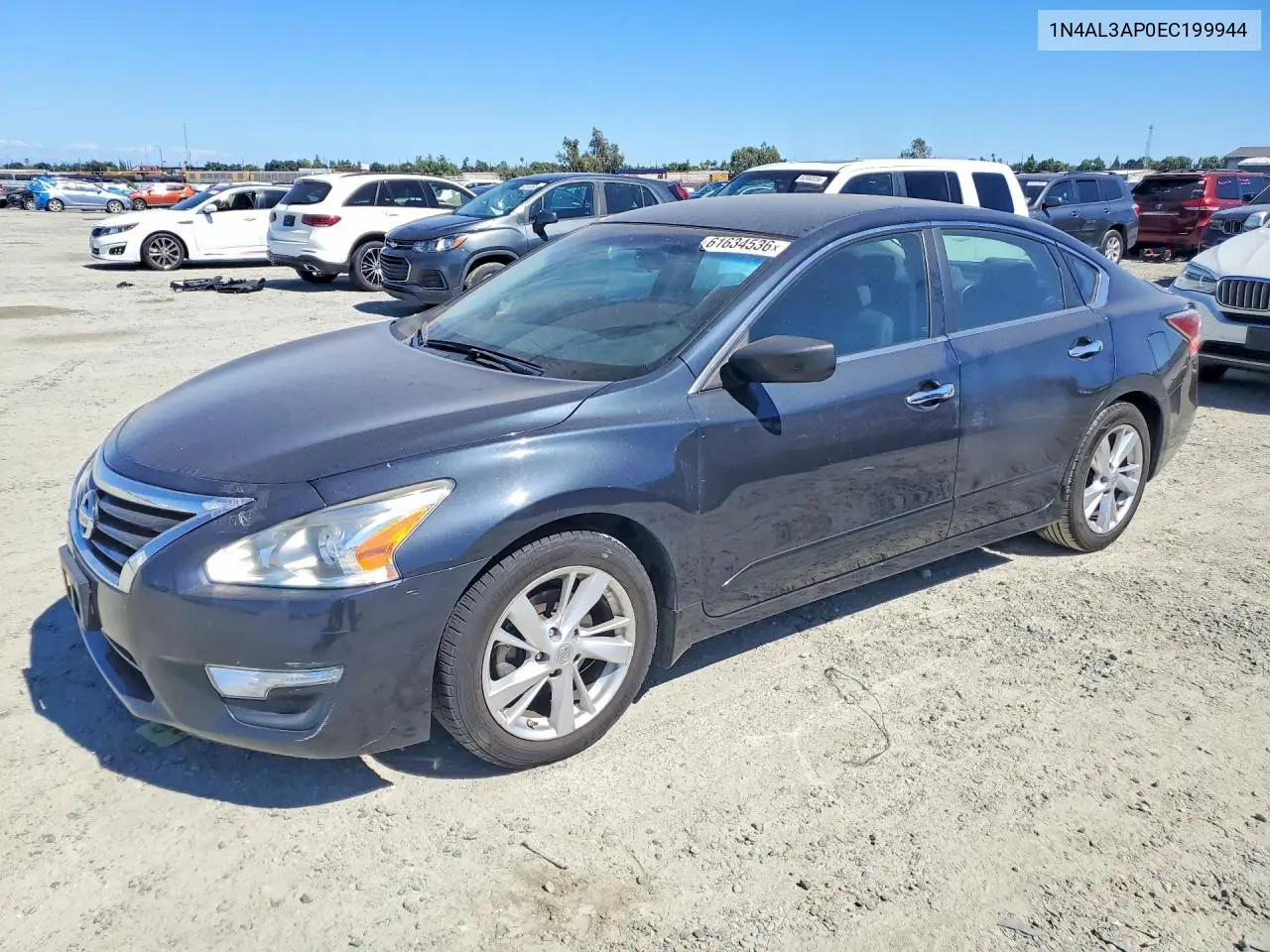 2014 Nissan Altima 2.5 Sv VIN: 1N4AL3AP0EC199944 Lot: 61634536
