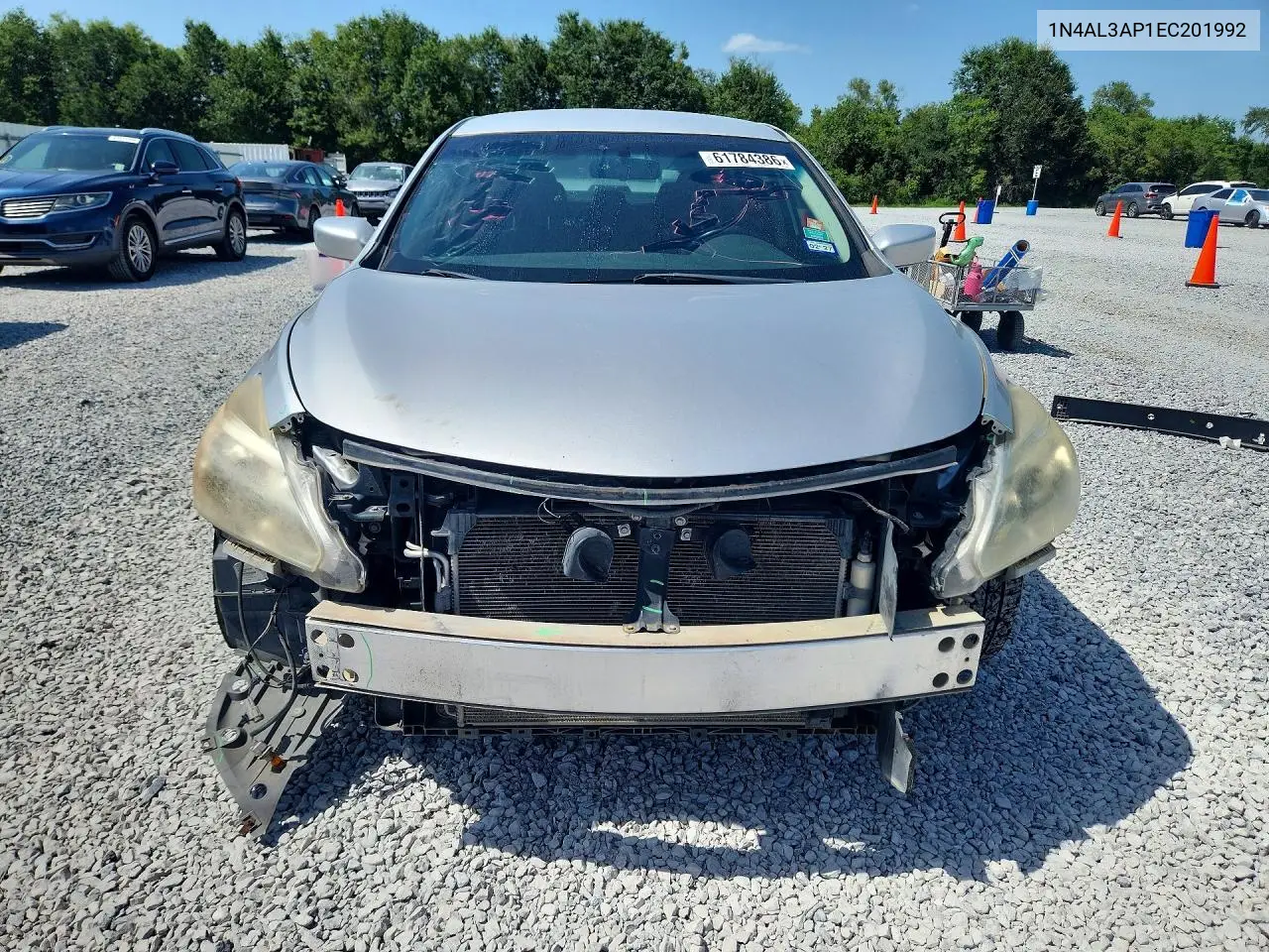 2014 Nissan Altima 2.5 Sv VIN: 1N4AL3AP1EC201992 Lot: 61784386