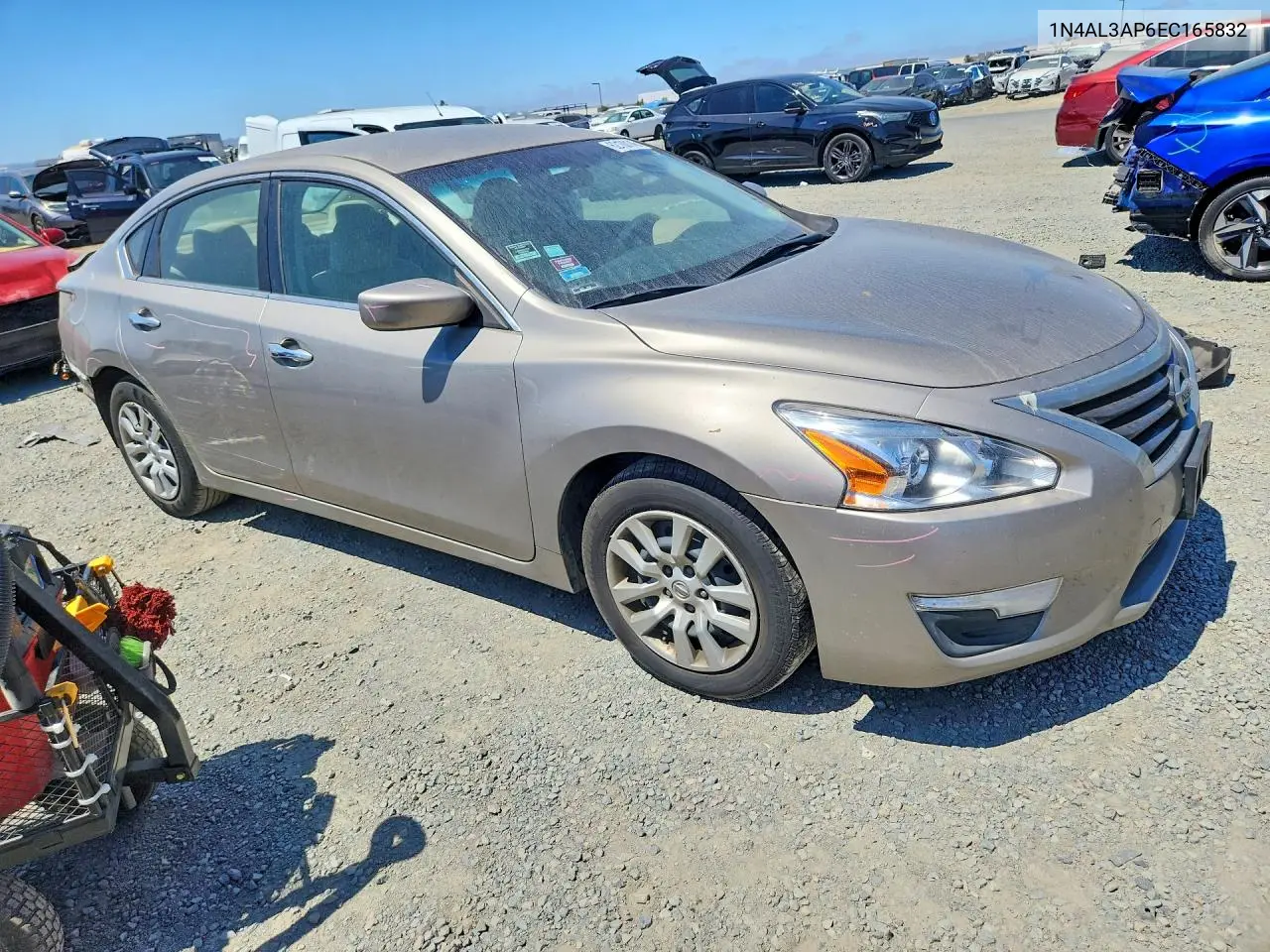 2014 Nissan Altima 2.5 S VIN: 1N4AL3AP6EC165832 Lot: 62100146