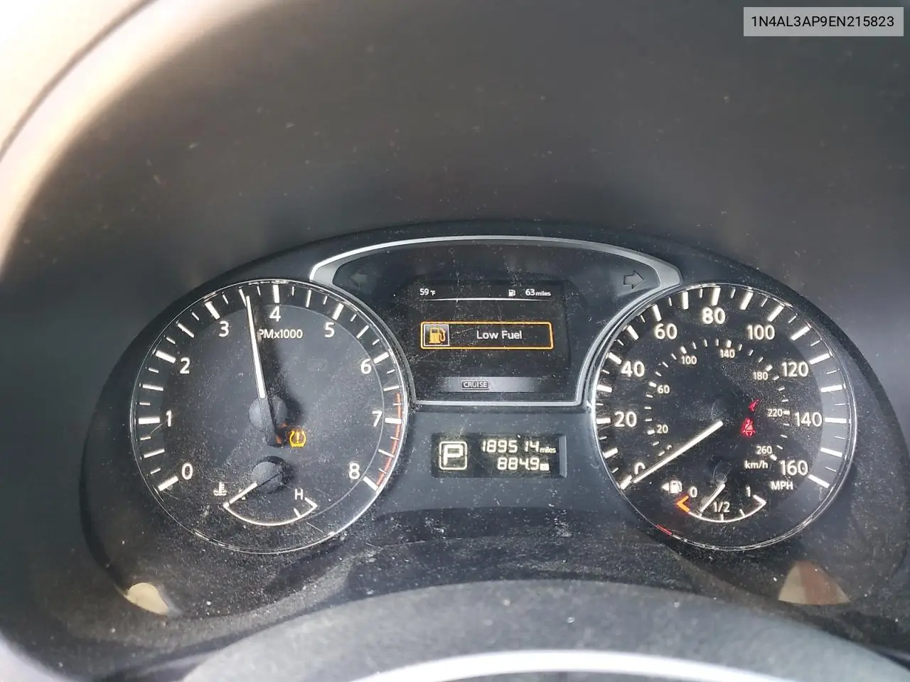 1N4AL3AP9EN215823 2014 Nissan Altima 2.5