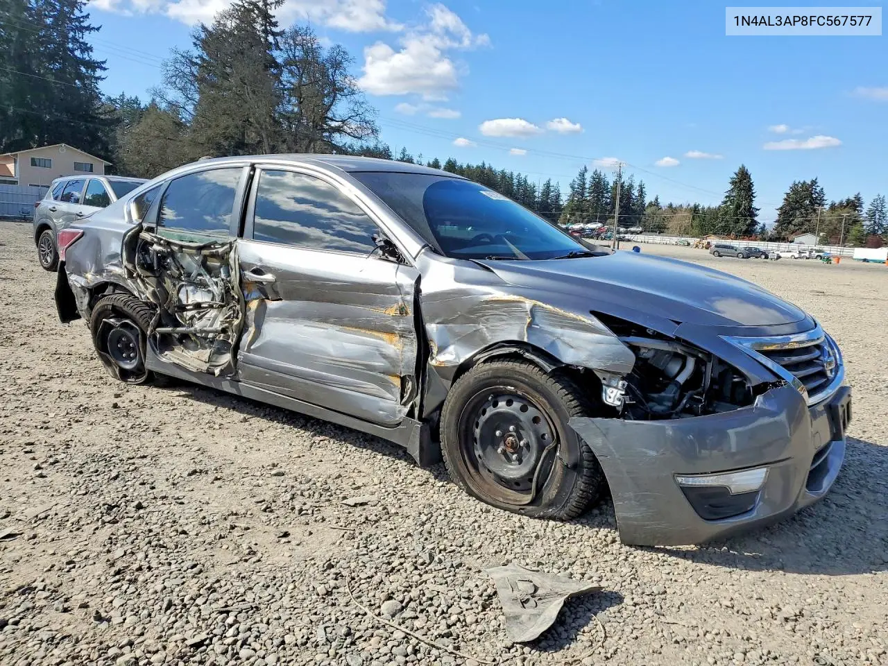 1N4AL3AP8FC567577 2015 Nissan Altima 2.5 S