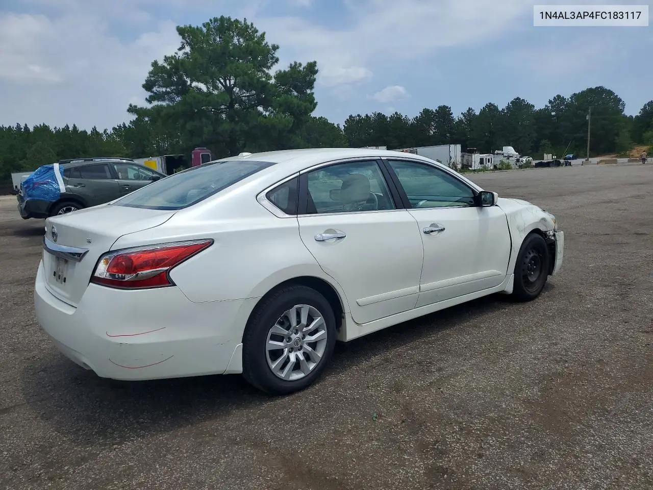 2015 Nissan Altima 2.5 S VIN: 1N4AL3AP4FC183117 Lot: 59252586