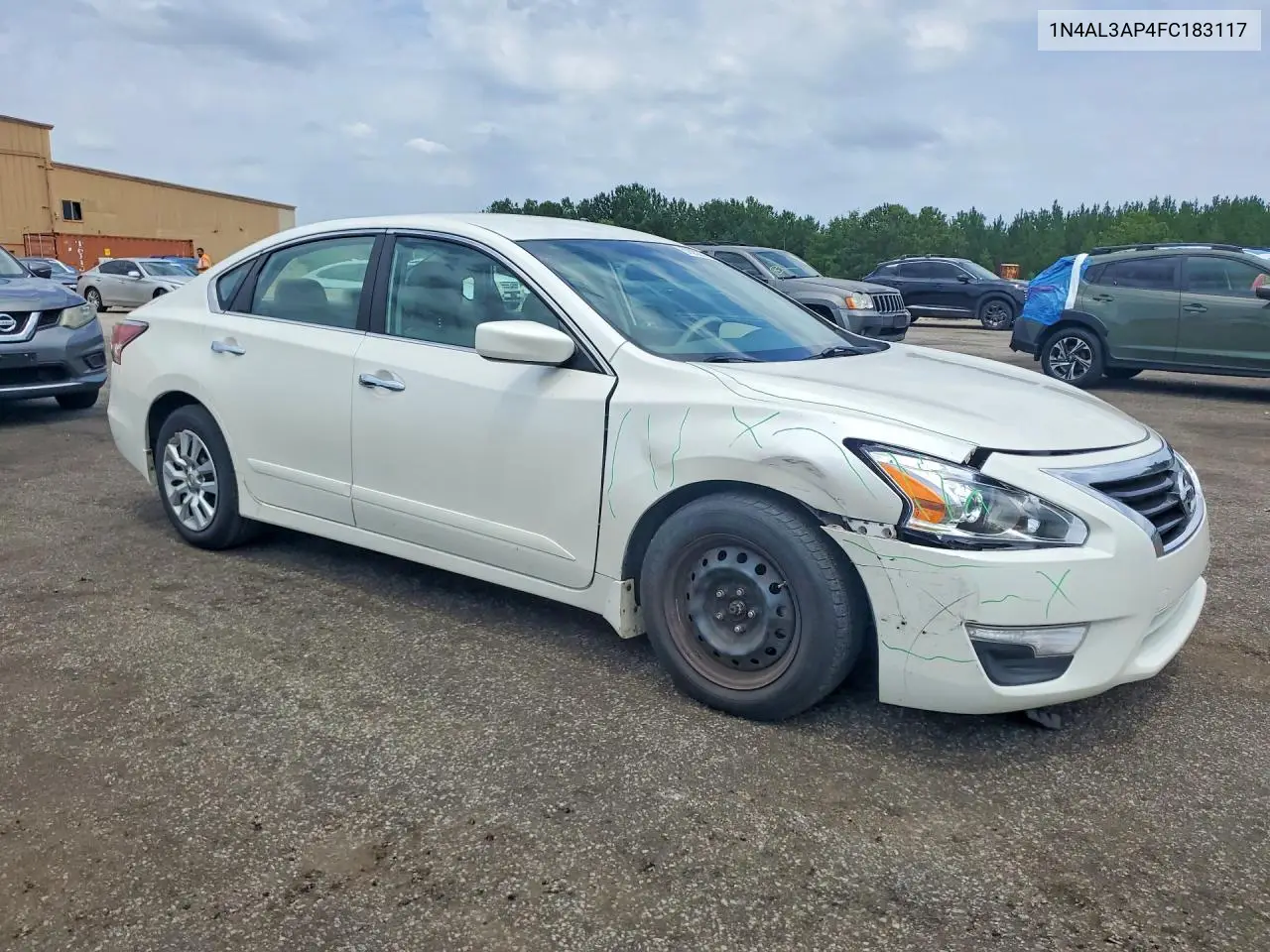 2015 Nissan Altima 2.5 S VIN: 1N4AL3AP4FC183117 Lot: 59252586