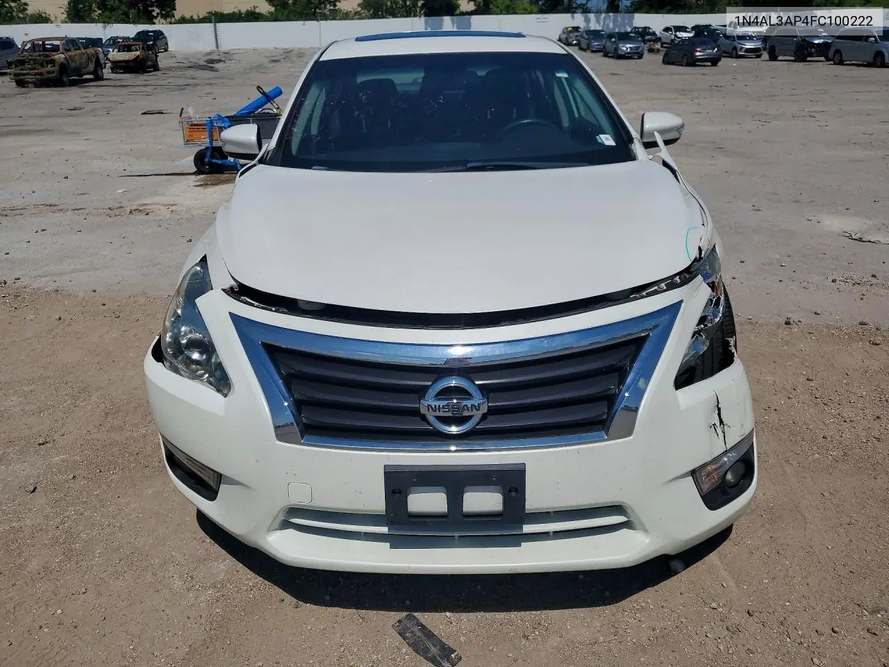 2015 Nissan Altima 2.5 Sv VIN: 1N4AL3AP4FC100222 Lot: 60793246