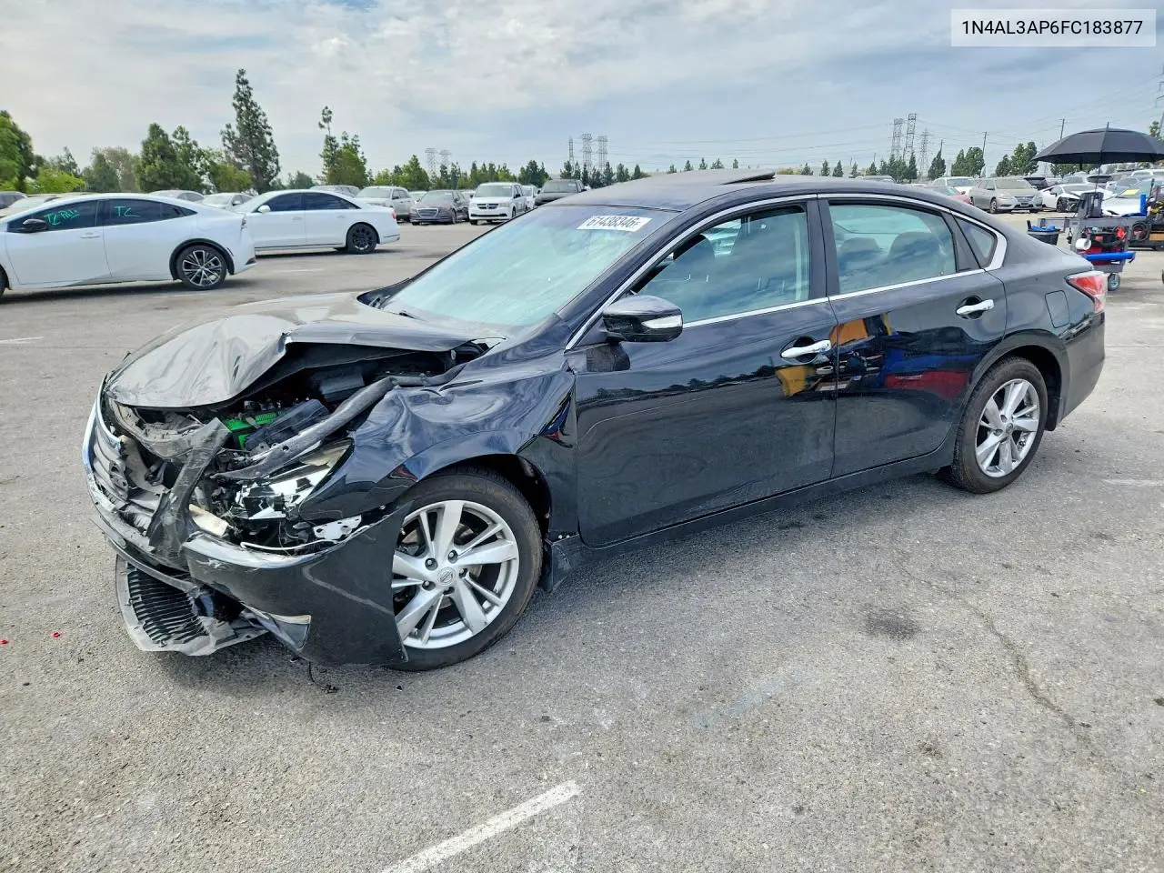 2015 Nissan Altima 2.5 Sv VIN: 1N4AL3AP6FC183877 Lot: 61438346