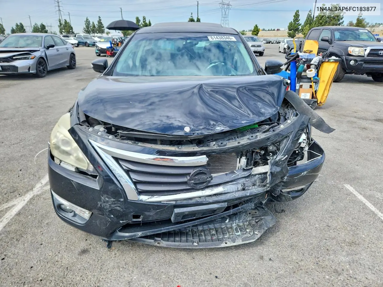 2015 Nissan Altima 2.5 Sv VIN: 1N4AL3AP6FC183877 Lot: 61438346