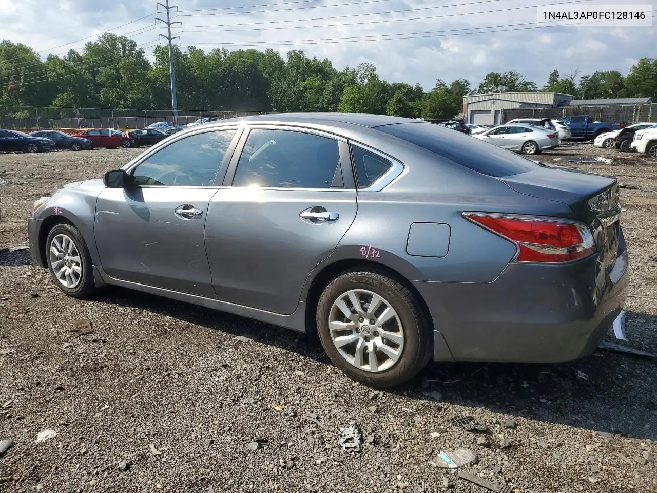 2015 Nissan Altima 2.5 S VIN: 1N4AL3AP0FC128146 Lot: 61663216