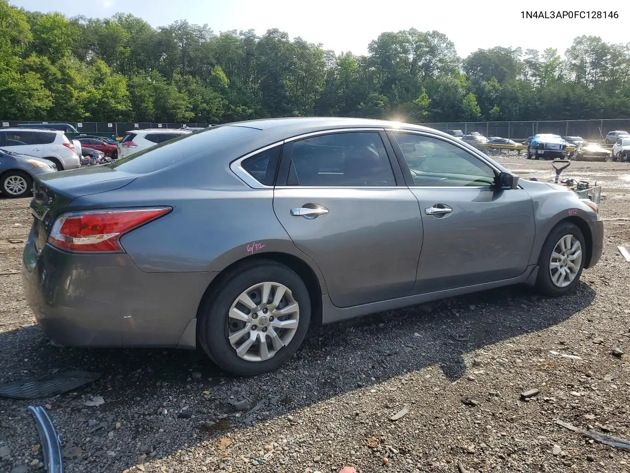 2015 Nissan Altima 2.5 S VIN: 1N4AL3AP0FC128146 Lot: 61663216