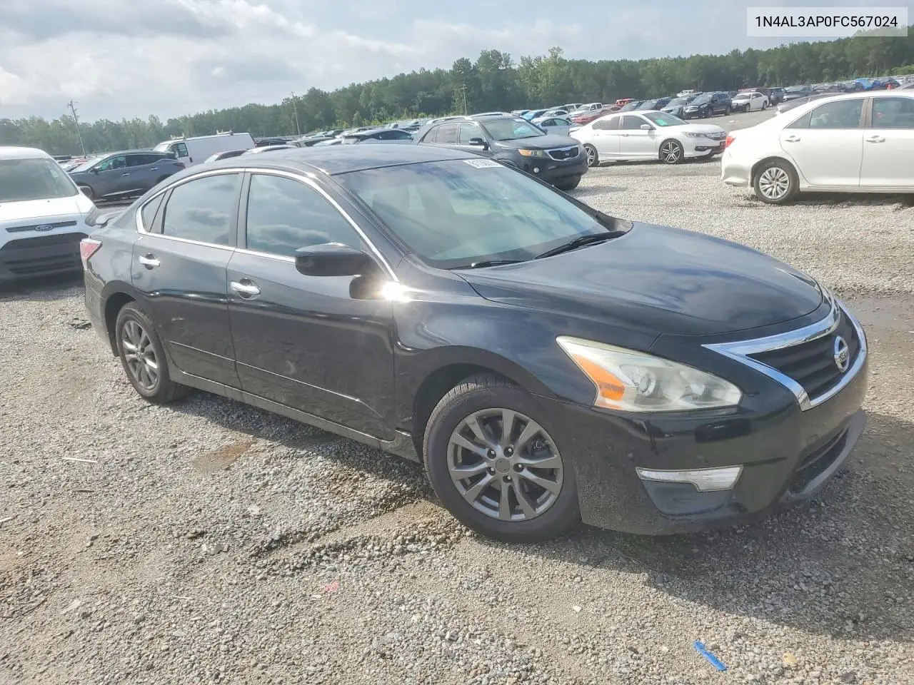 2015 Nissan Altima 2.5 S VIN: 1N4AL3AP0FC567024 Lot: 61736036