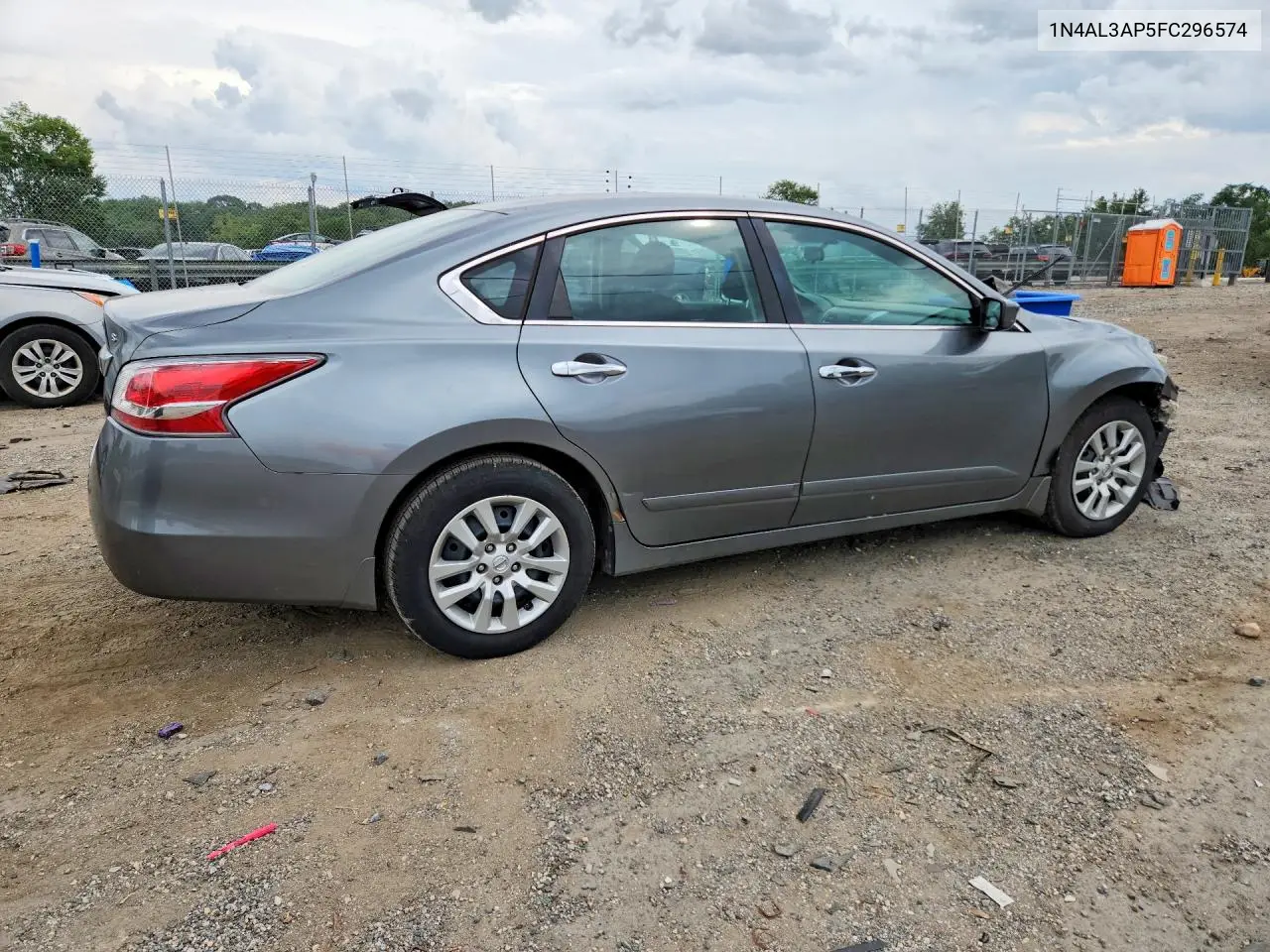 2015 Nissan Altima 2.5 S VIN: 1N4AL3AP5FC296574 Lot: 61841166