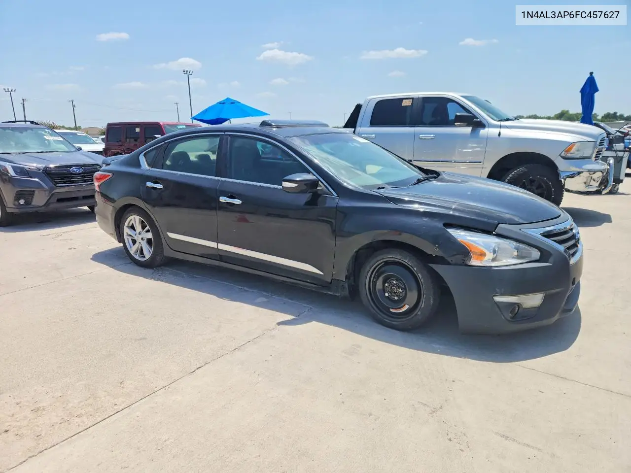 2015 Nissan Altima 2.5 Sv VIN: 1N4AL3AP6FC457627 Lot: 61900276