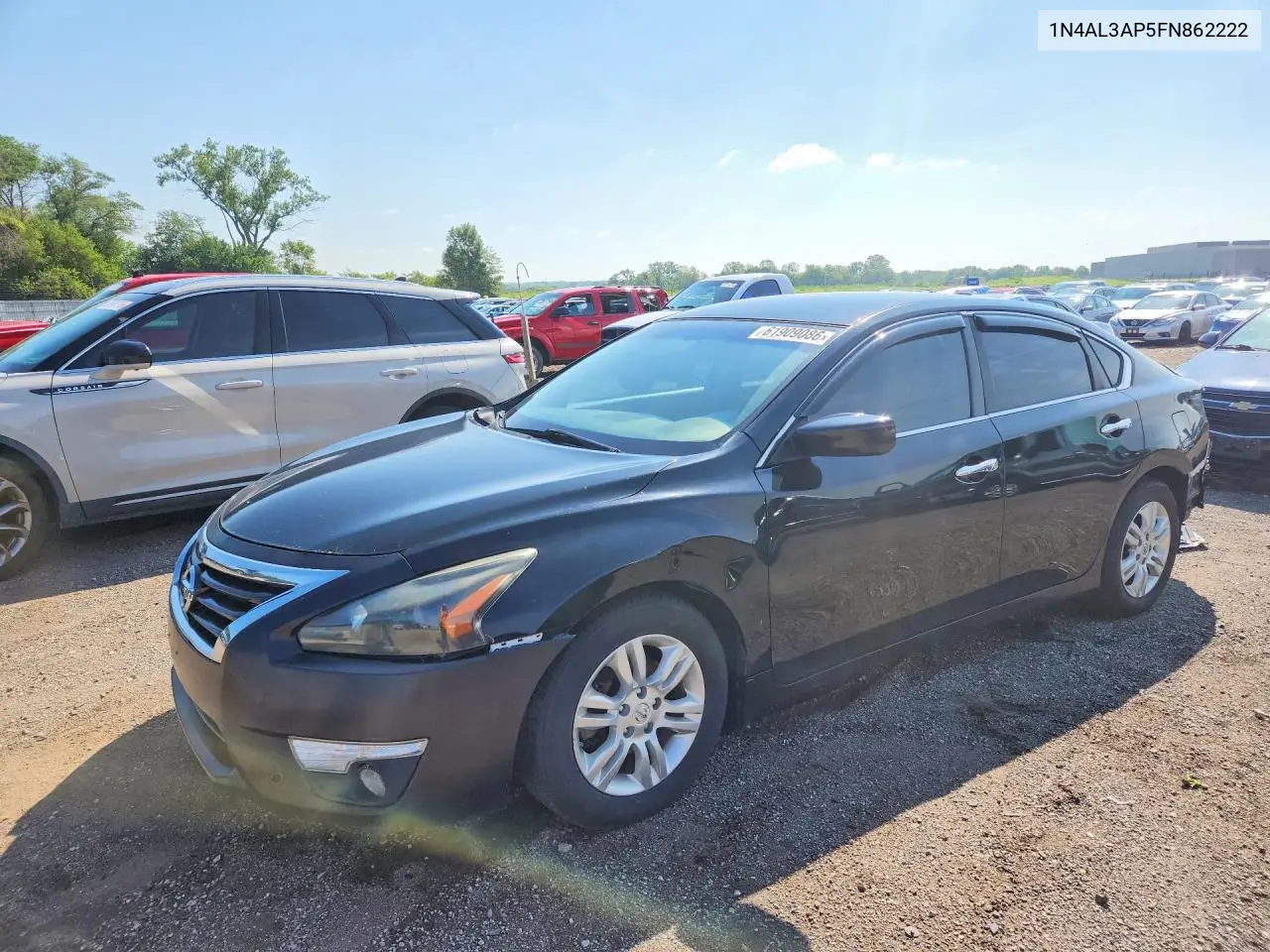 2015 Nissan Altima 2.5 S VIN: 1N4AL3AP5FN862222 Lot: 61909086