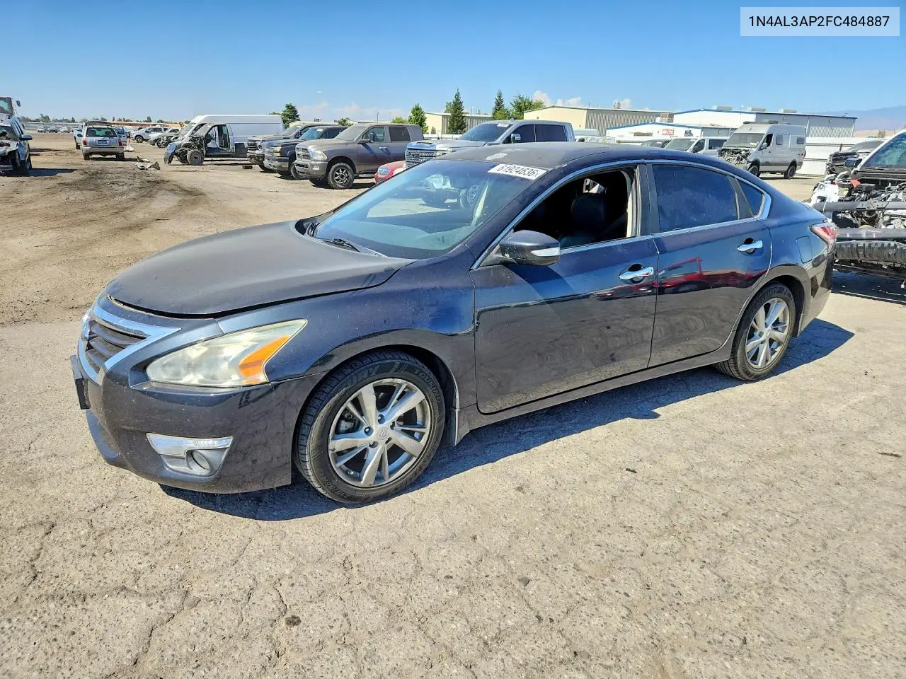 2015 Nissan Altima 2.5 Sl VIN: 1N4AL3AP2FC484887 Lot: 61924636
