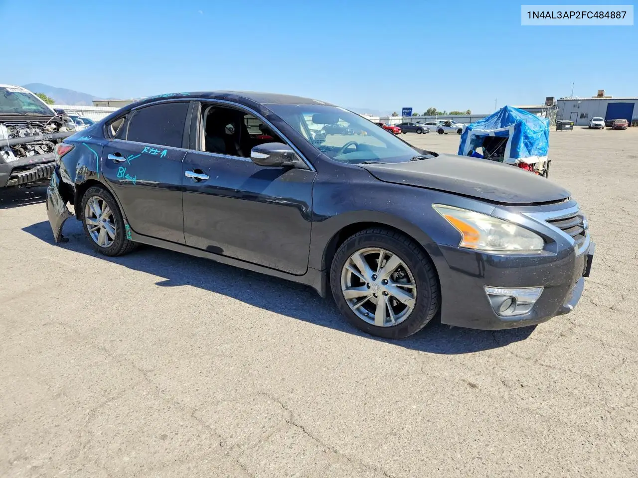 2015 Nissan Altima 2.5 Sl VIN: 1N4AL3AP2FC484887 Lot: 61924636