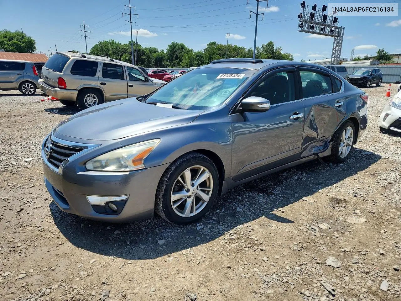 2015 Nissan Altima 2.5 Sv VIN: 1N4AL3AP6FC216134 Lot: 61928526