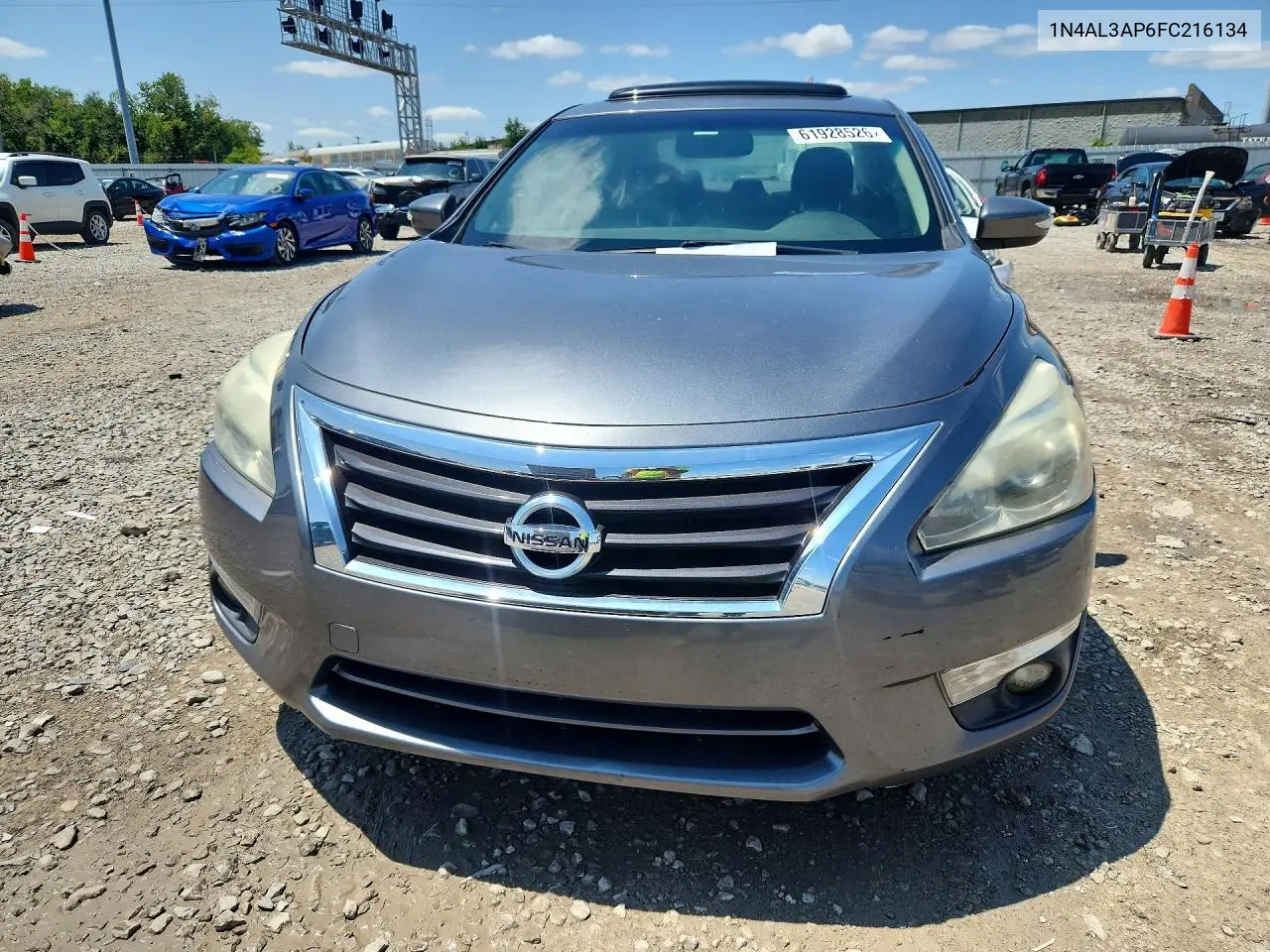 2015 Nissan Altima 2.5 Sv VIN: 1N4AL3AP6FC216134 Lot: 61928526