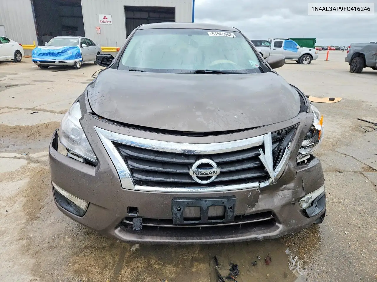 2015 Nissan Altima 2.5 S VIN: 1N4AL3AP9FC416246 Lot: 61966966