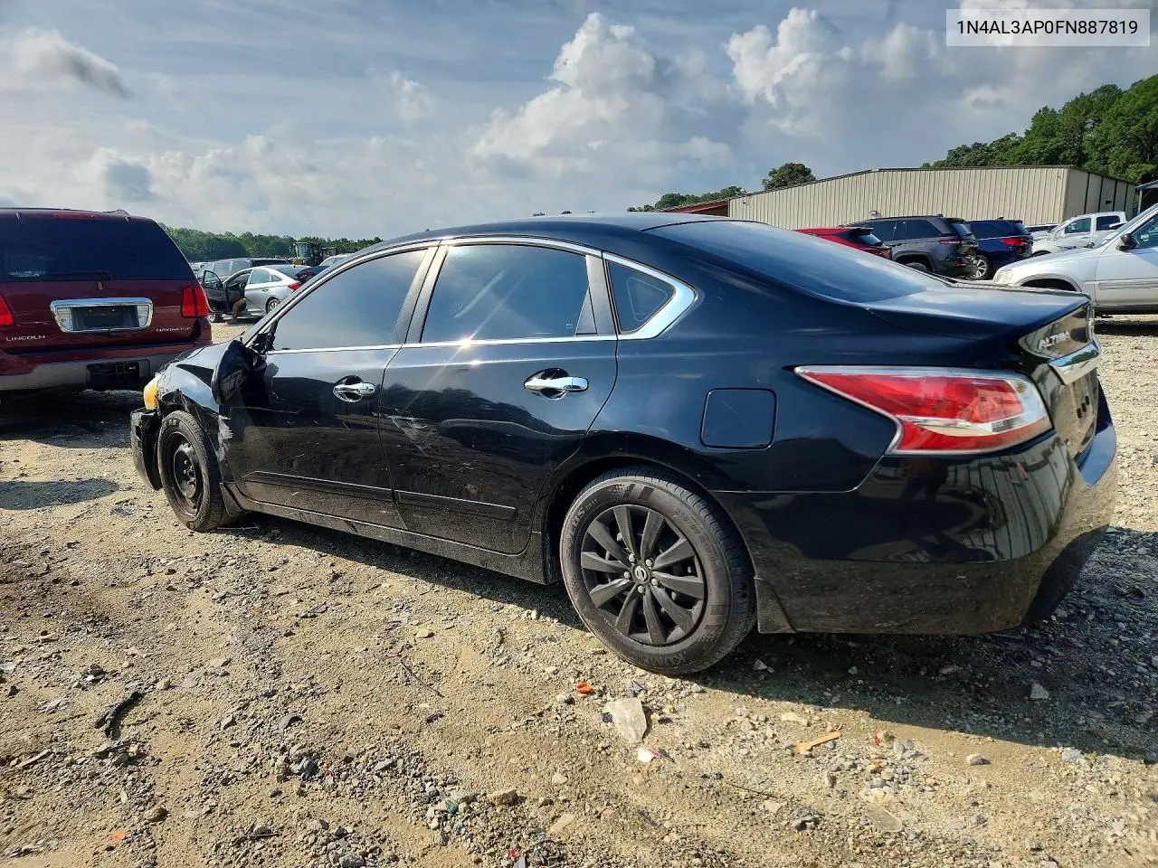 2015 Nissan Altima 2.5 S VIN: 1N4AL3AP0FN887819 Lot: 61981096