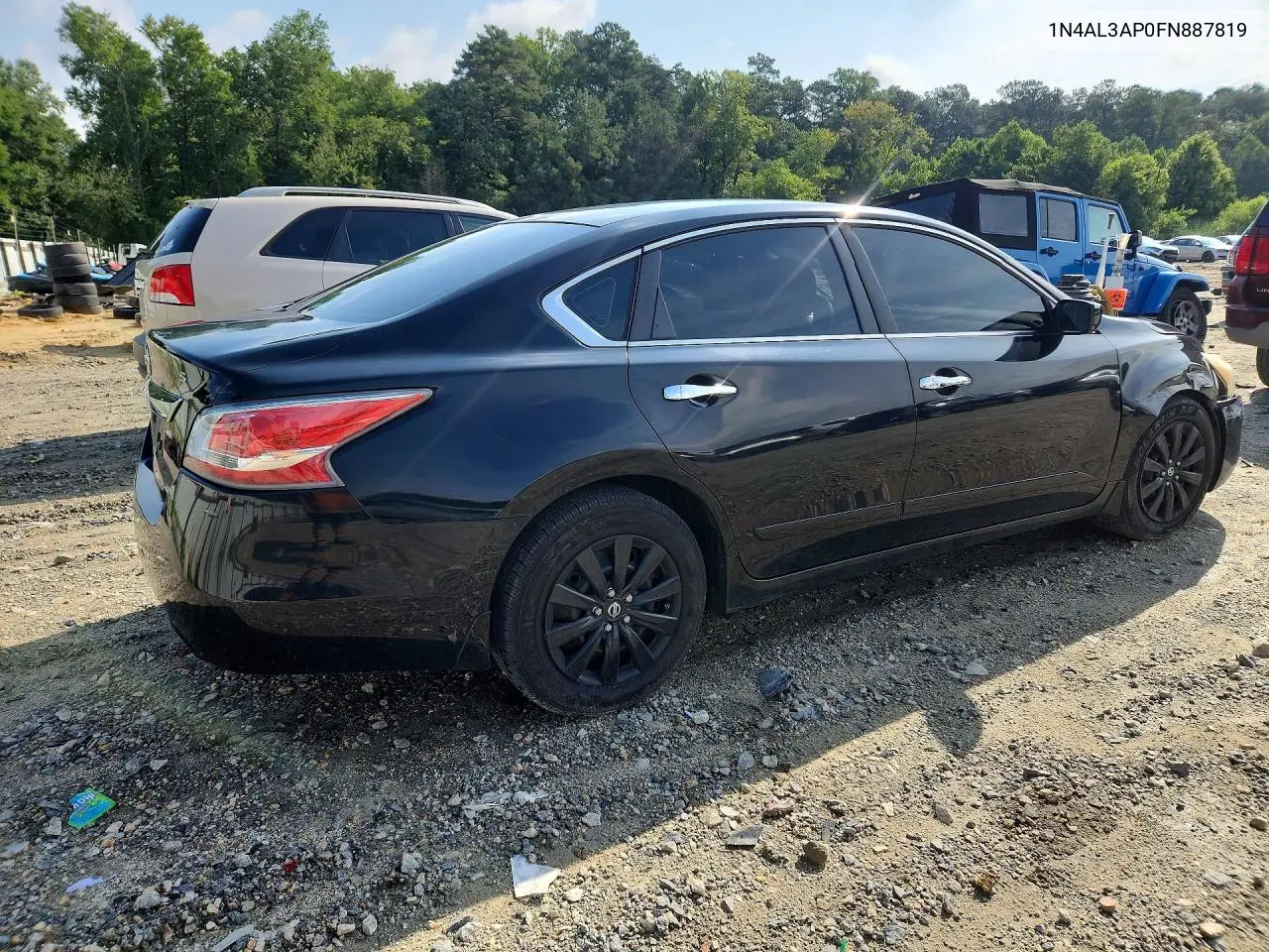 2015 Nissan Altima 2.5 S VIN: 1N4AL3AP0FN887819 Lot: 61981096