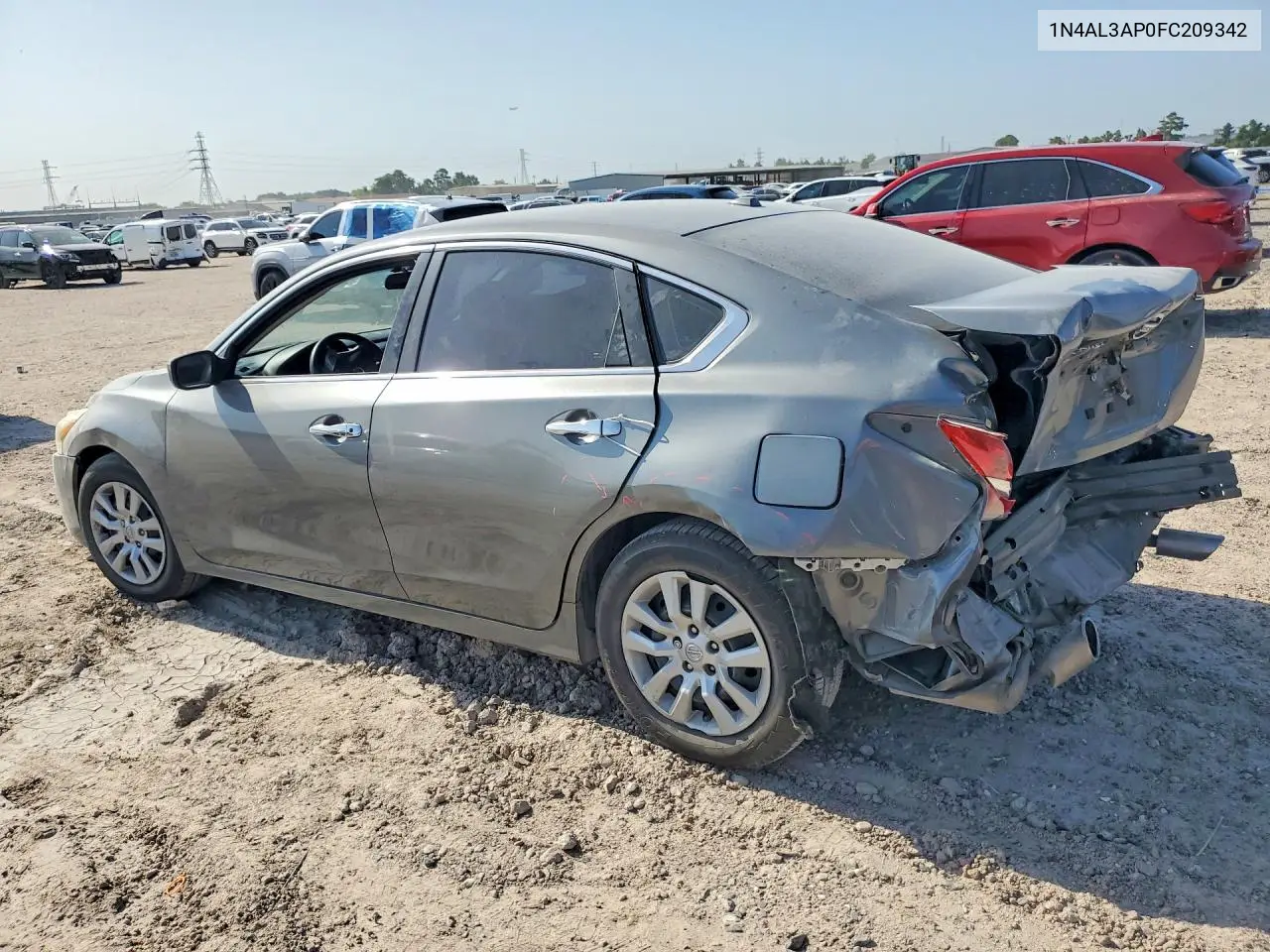 2015 Nissan Altima 2.5 S VIN: 1N4AL3AP0FC209342 Lot: 61982396