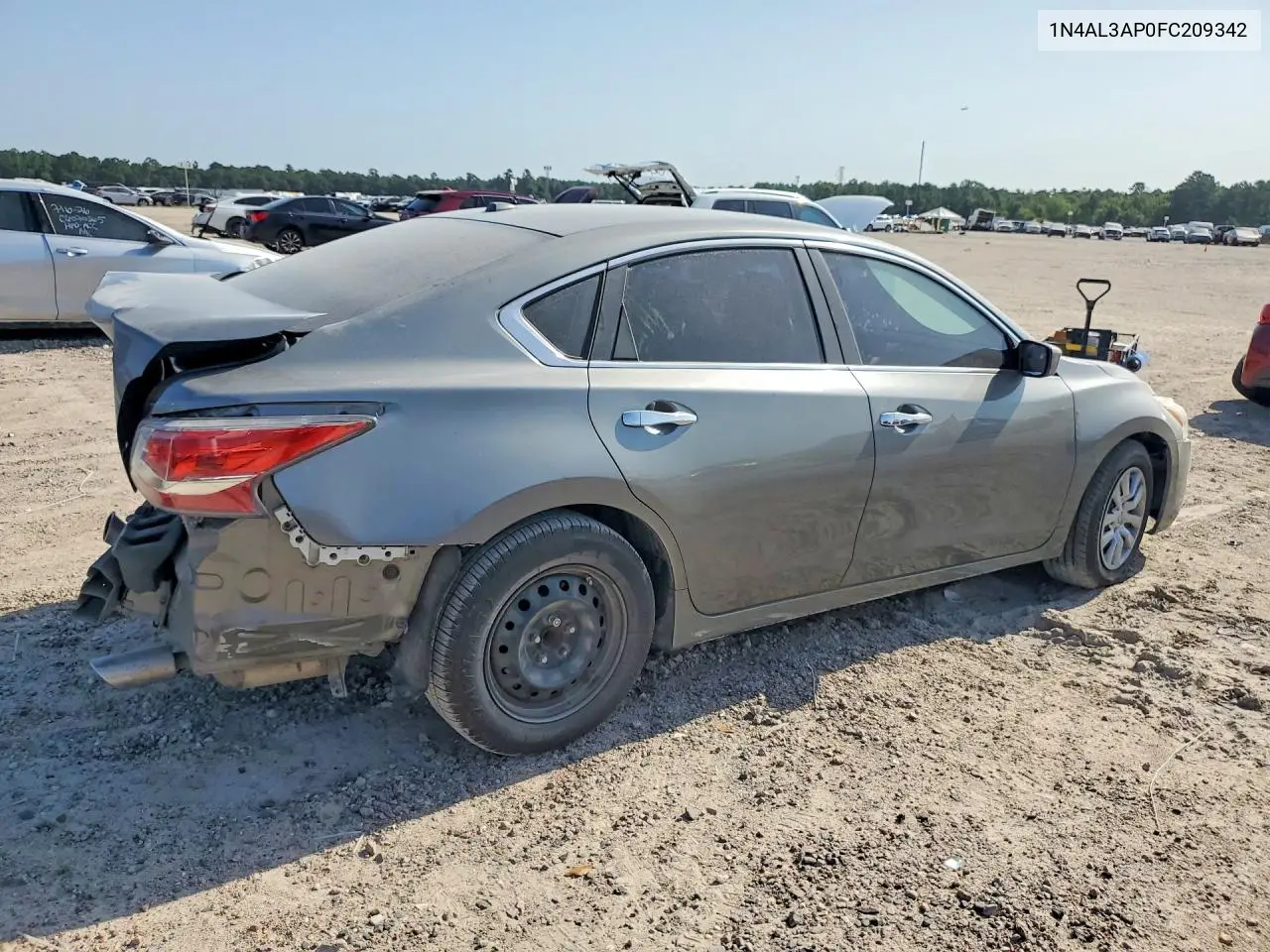 2015 Nissan Altima 2.5 S VIN: 1N4AL3AP0FC209342 Lot: 61982396