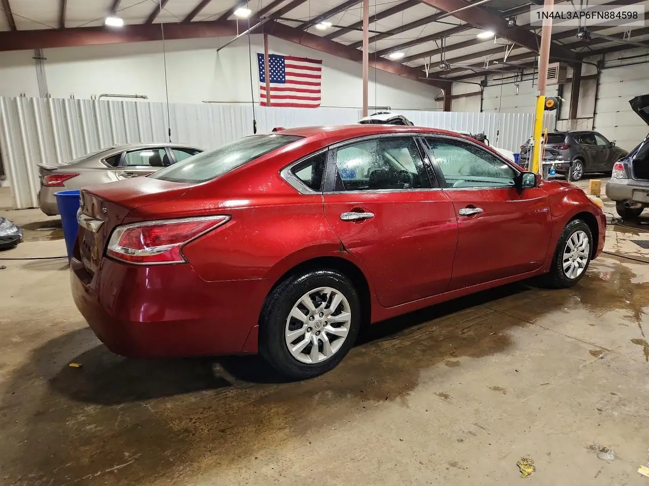 2015 Nissan Altima 2.5 S VIN: 1N4AL3AP6FN884598 Lot: 62017876