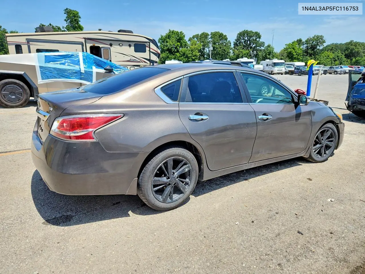 2015 Nissan Altima 2.5 Sv VIN: 1N4AL3AP5FC116753 Lot: 62087606