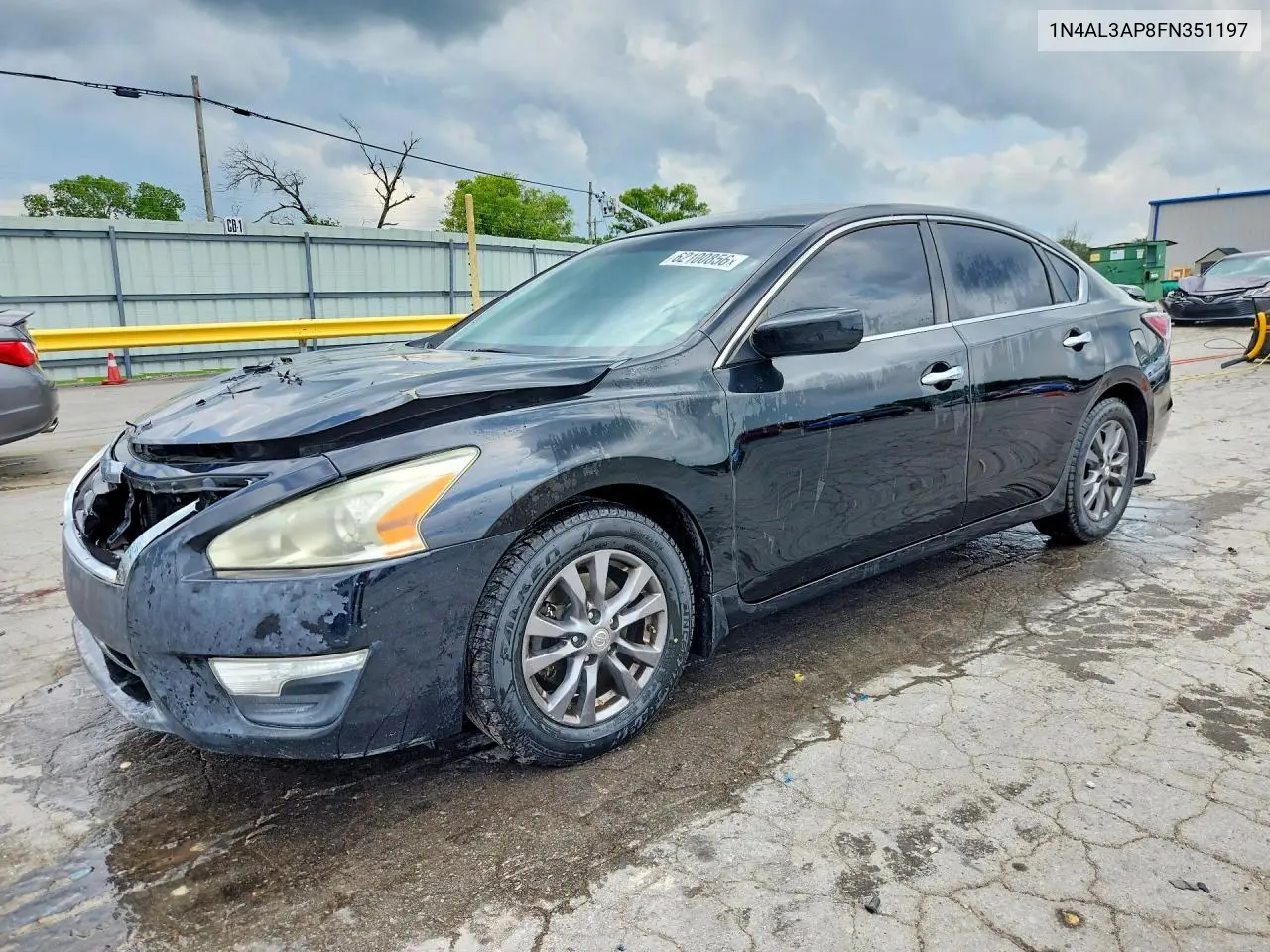 2015 Nissan Altima 2.5 S VIN: 1N4AL3AP8FN351197 Lot: 62100856