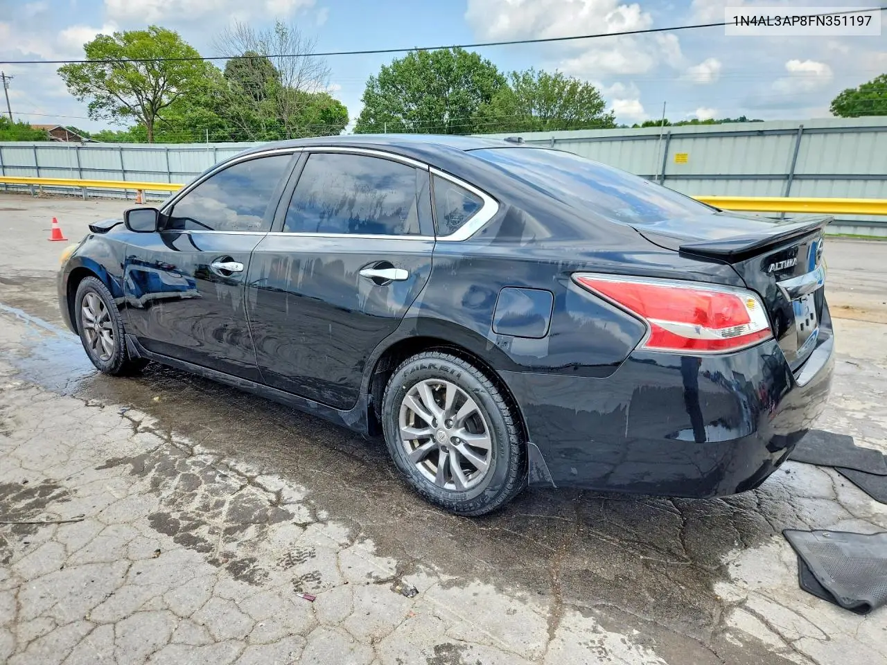 2015 Nissan Altima 2.5 S VIN: 1N4AL3AP8FN351197 Lot: 62100856
