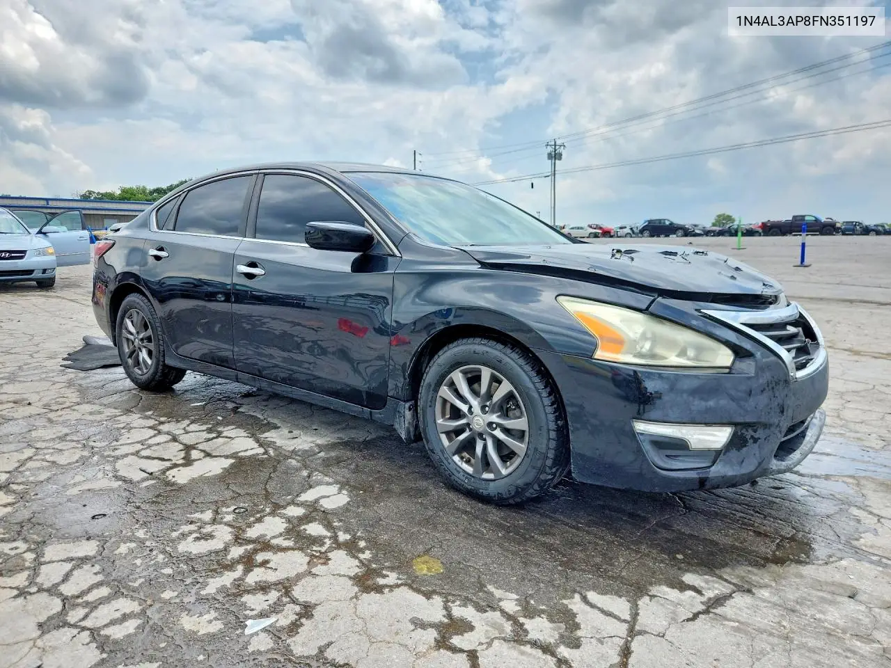 2015 Nissan Altima 2.5 S VIN: 1N4AL3AP8FN351197 Lot: 62100856