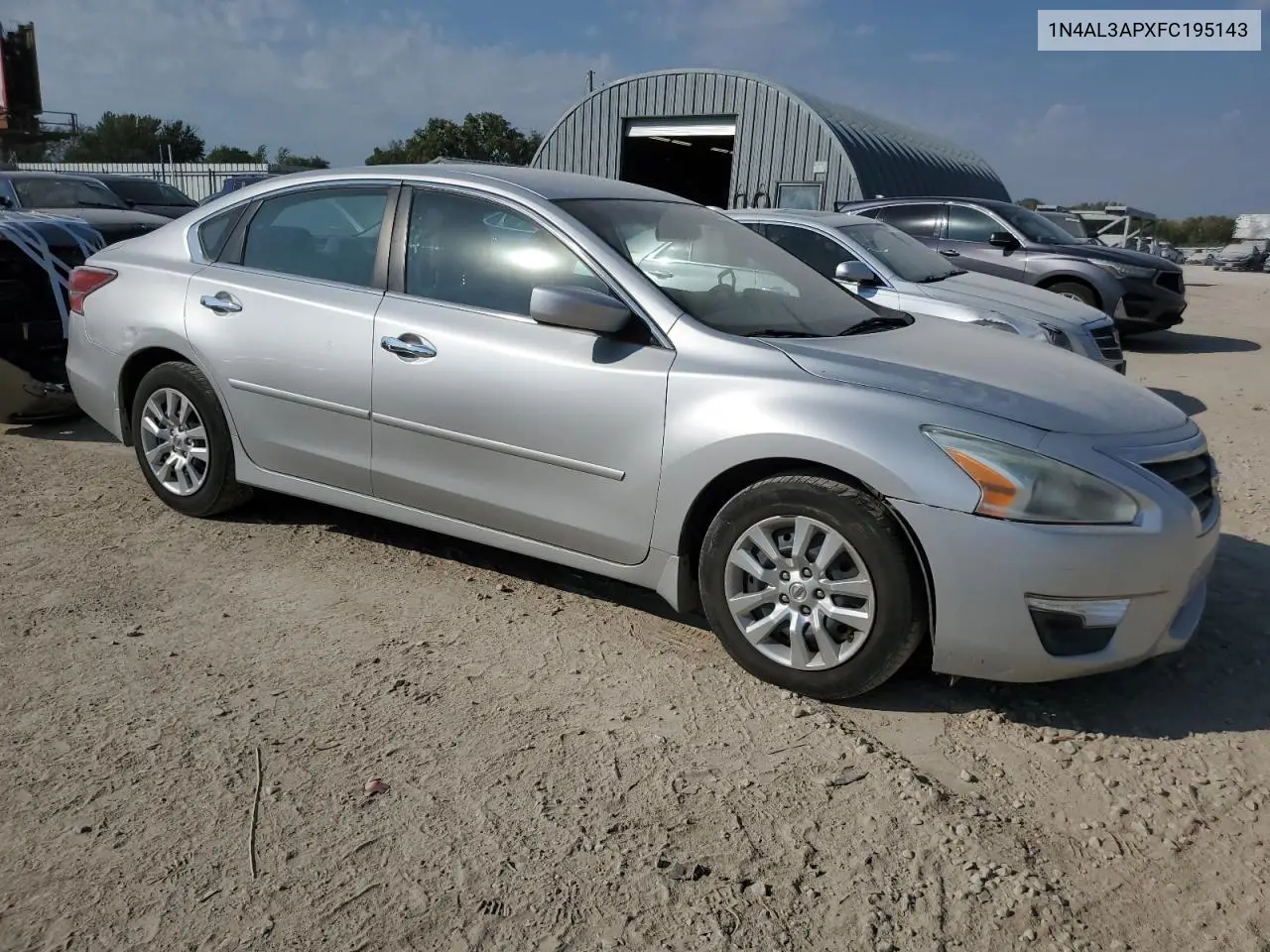 1N4AL3APXFC195143 2015 Niss Altima 2.5 S