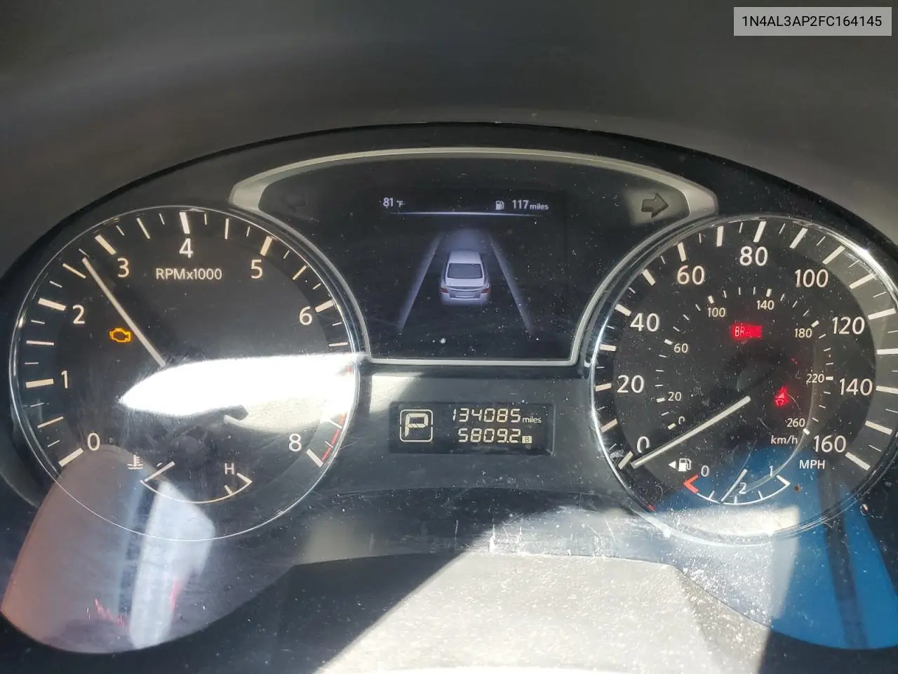 1N4AL3AP2FC164145 2015 Nissan Altima
