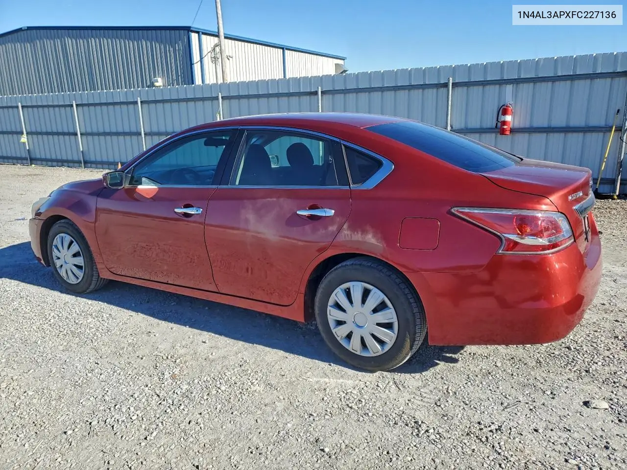 1N4AL3APXFC227136 2015 Nissan Altima 2.5