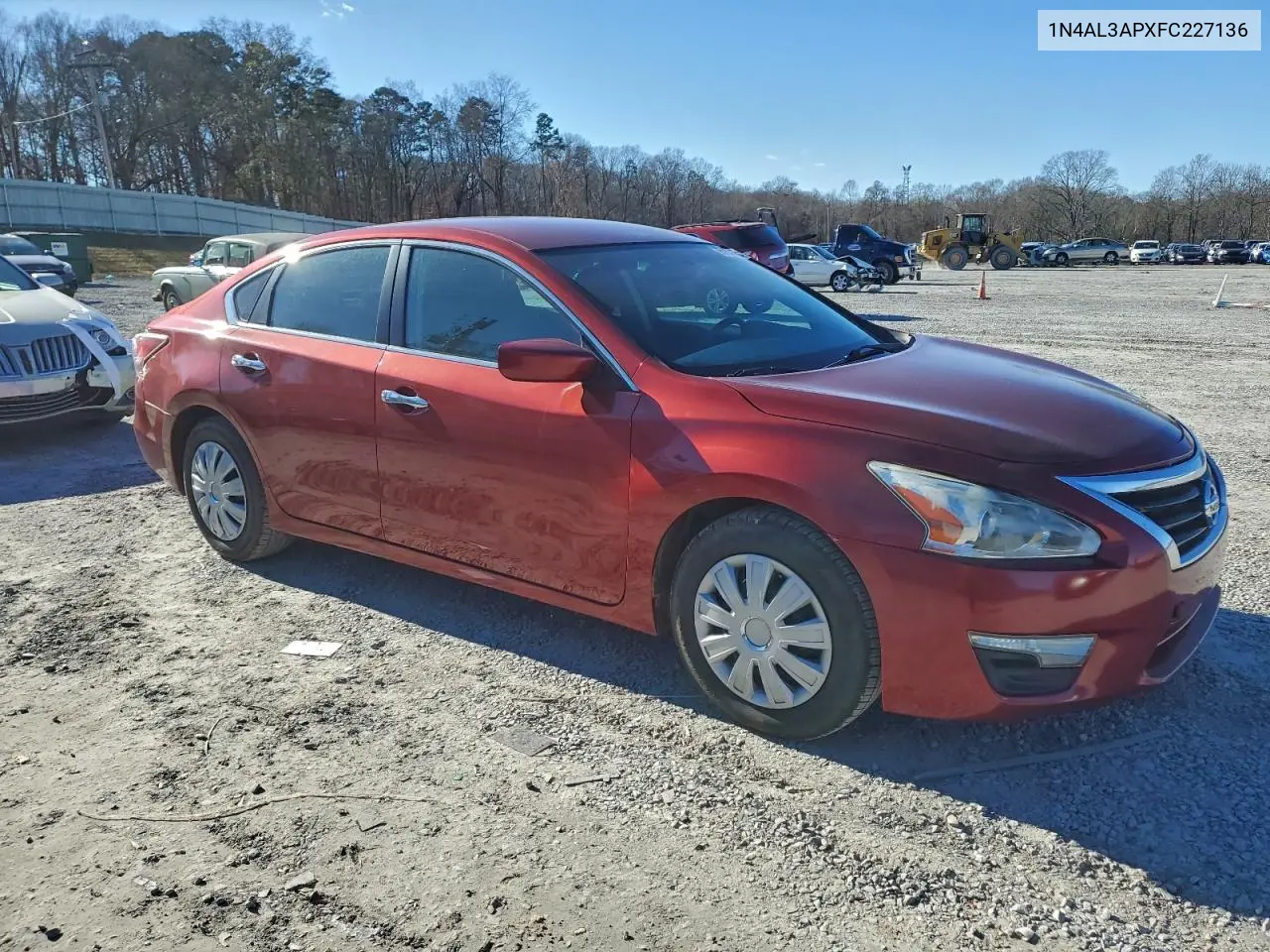 1N4AL3APXFC227136 2015 Nissan Altima 2.5