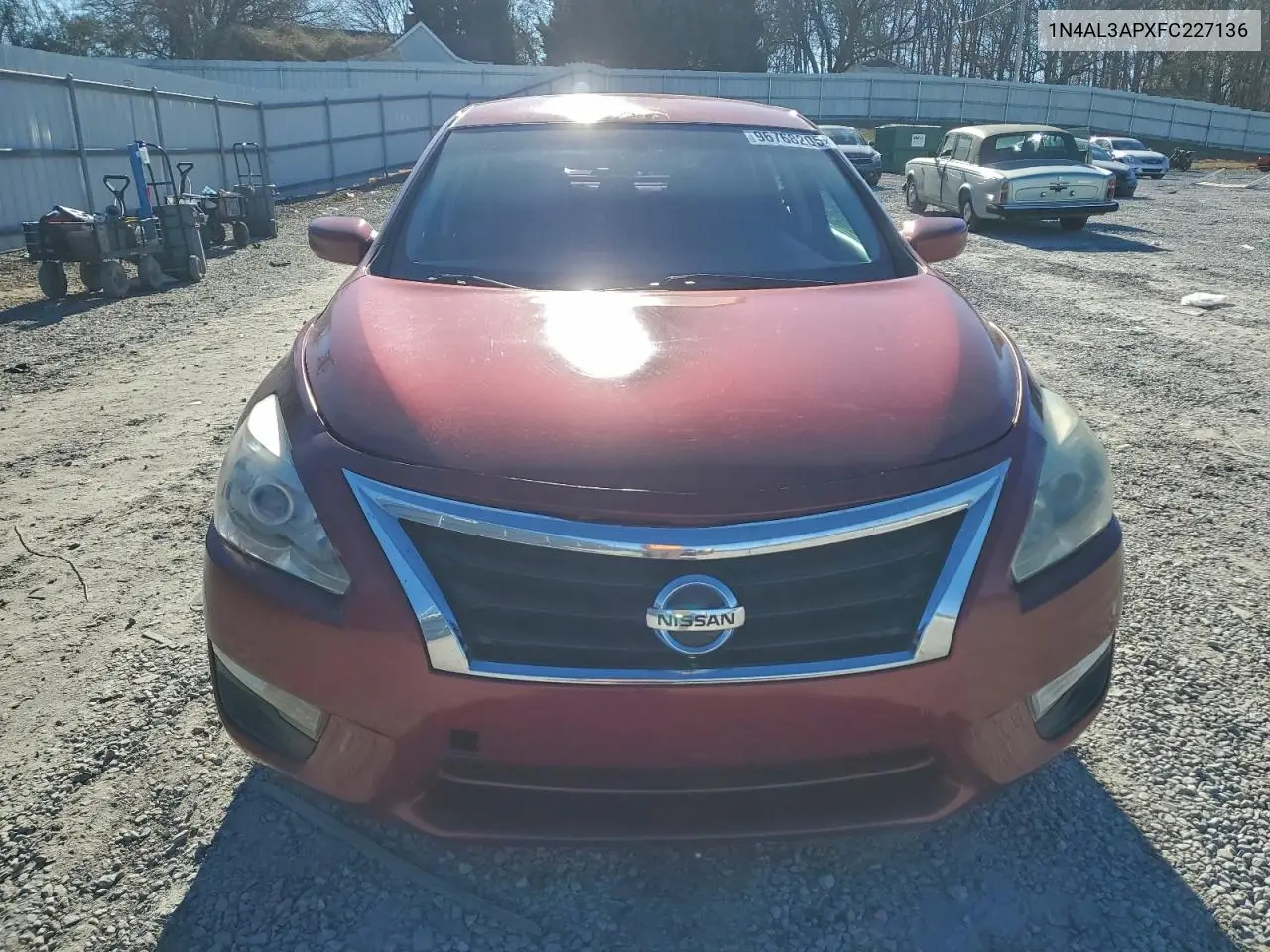 1N4AL3APXFC227136 2015 Nissan Altima 2.5