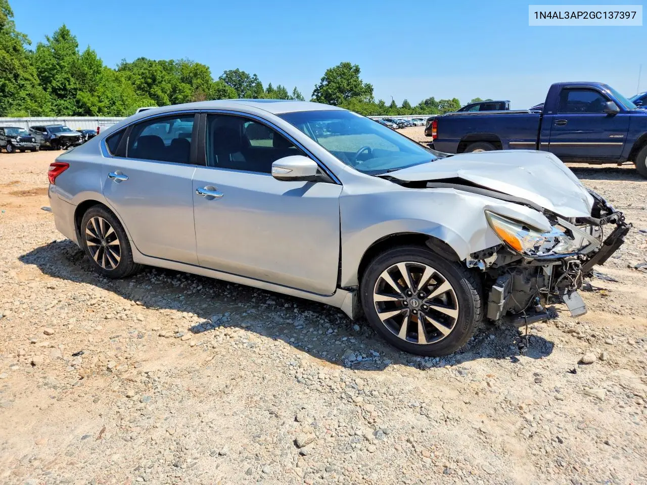 2016 Nissan Altima 2.5 Sv VIN: 1N4AL3AP2GC137397 Lot: 60929806