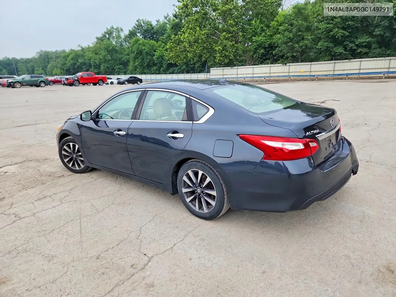 2016 Nissan Altima 2.5 Sl VIN: 1N4AL3AP0GC149791 Lot: 61701646