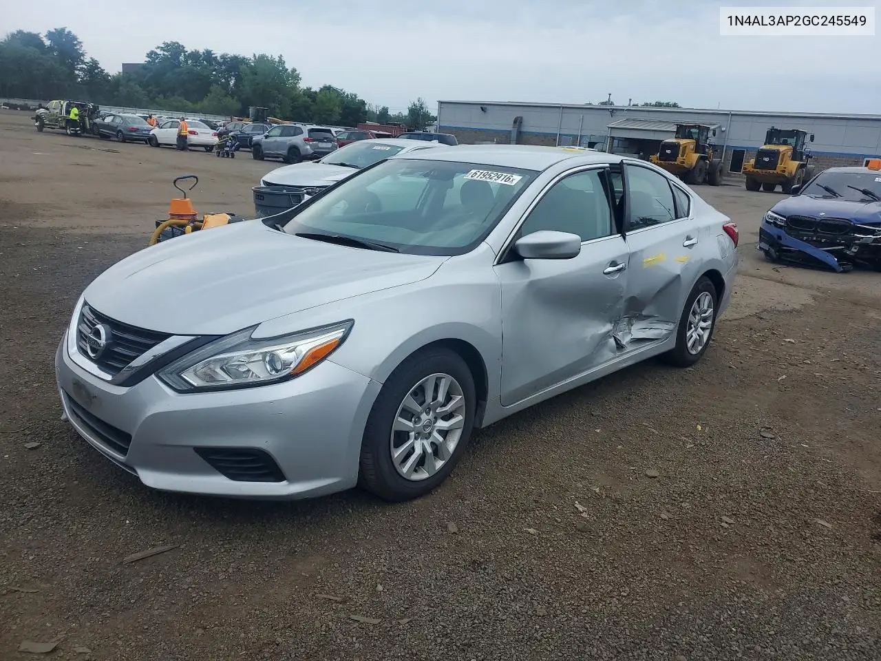 2016 Nissan Altima 2.5 S VIN: 1N4AL3AP2GC245549 Lot: 61952916