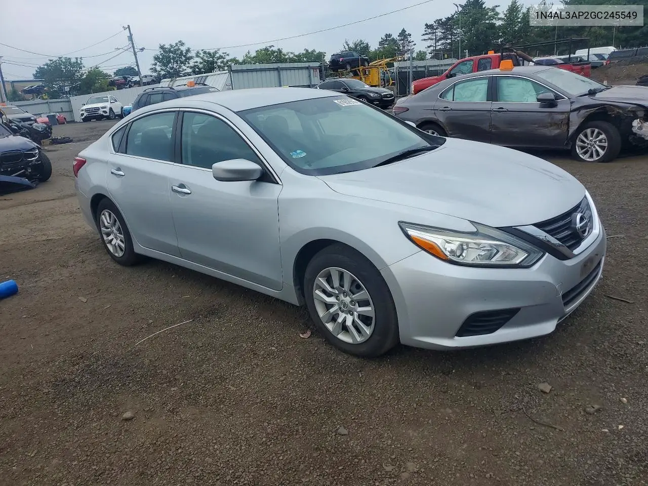 2016 Nissan Altima 2.5 S VIN: 1N4AL3AP2GC245549 Lot: 61952916