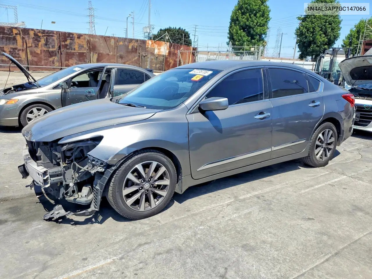 2016 Nissan Altima 2.5 Sv VIN: 1N4AL3AP7GC147066 Lot: 62238706