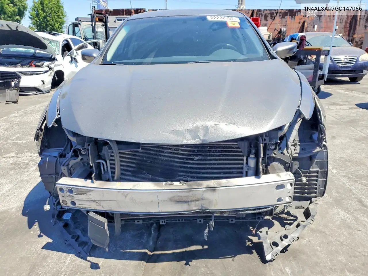 2016 Nissan Altima 2.5 Sv VIN: 1N4AL3AP7GC147066 Lot: 62238706