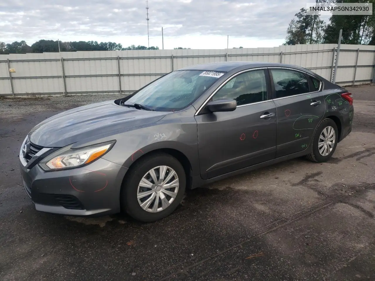 1N4AL3AP5GN342930 2016 Nissan Altima 2.5