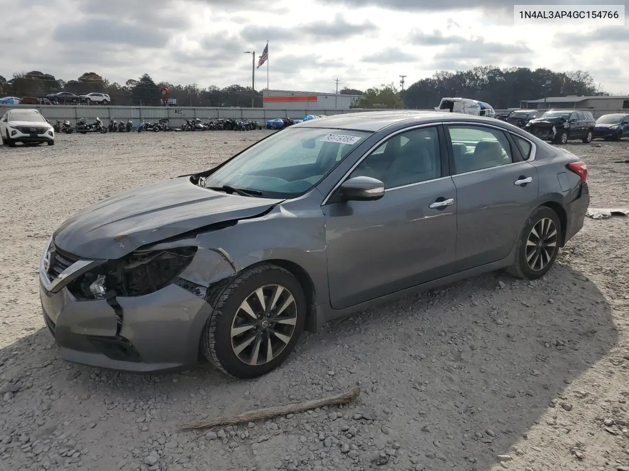 1N4AL3AP4GC154766 2016 Niss Altima 2.5