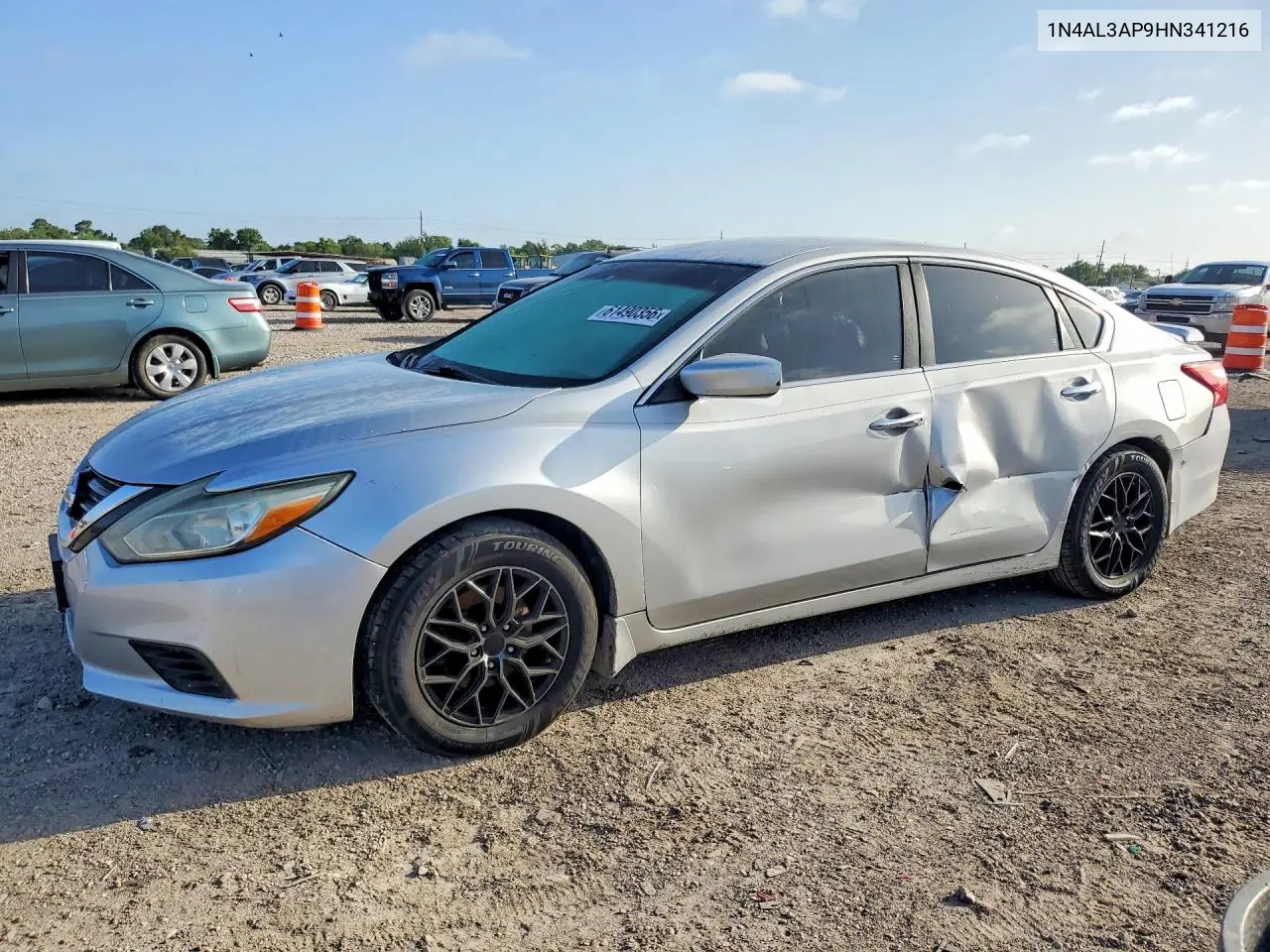 2017 Nissan Altima 2.5 S VIN: 1N4AL3AP9HN341216 Lot: 61490356