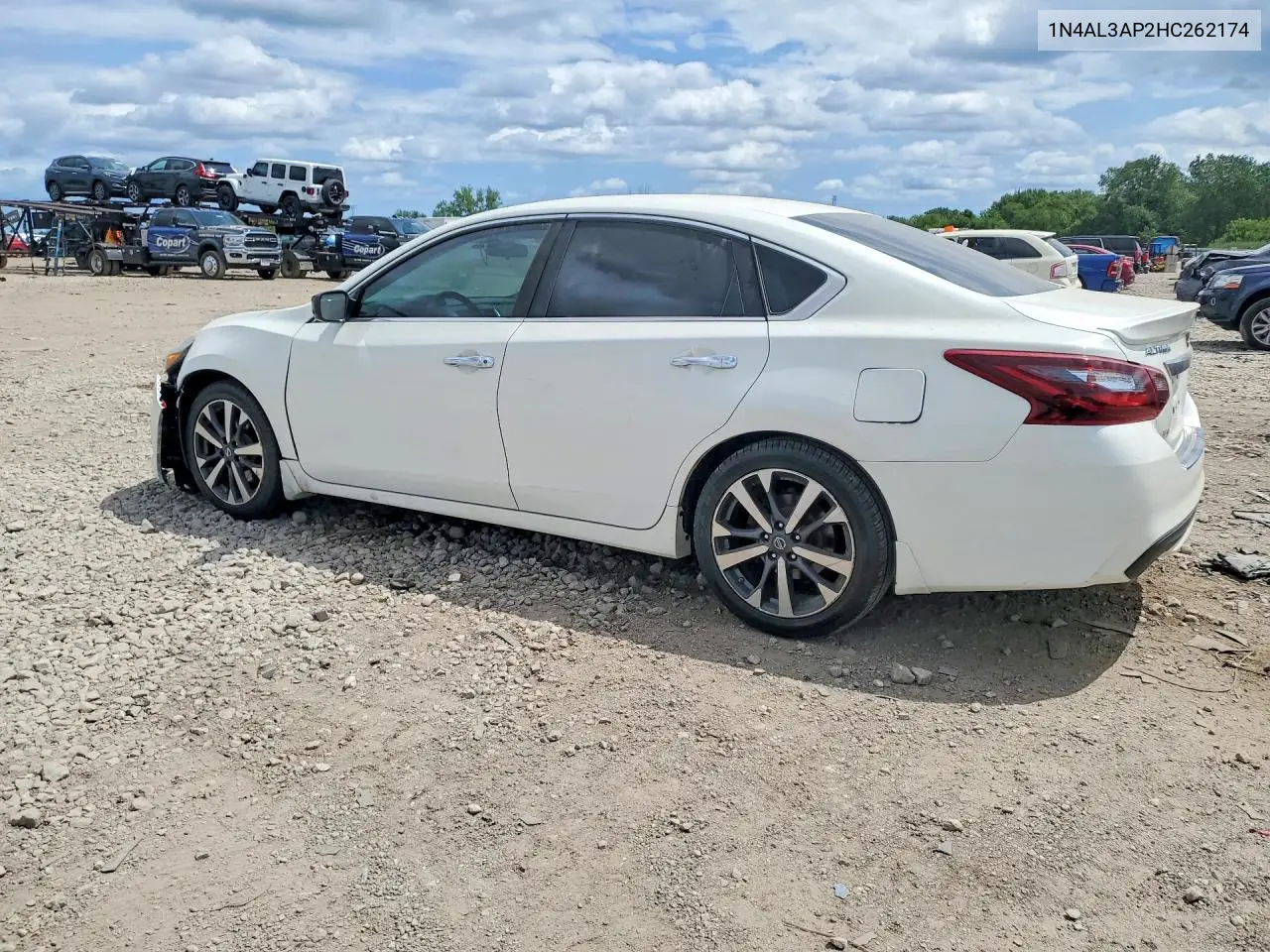 2017 Nissan Altima 2.5 Sr VIN: 1N4AL3AP2HC262174 Lot: 61783796