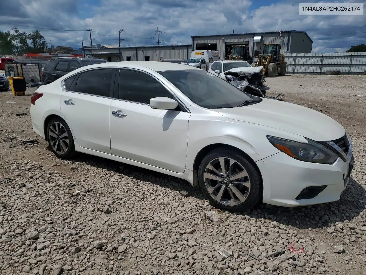 2017 Nissan Altima 2.5 Sr VIN: 1N4AL3AP2HC262174 Lot: 61783796