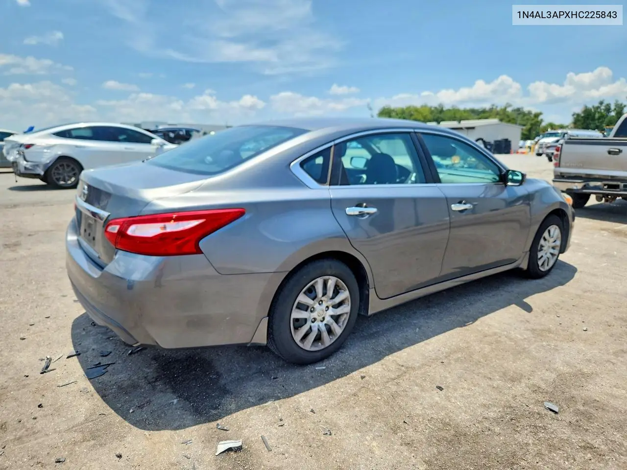 2017 Nissan Altima 2.5 S VIN: 1N4AL3APXHC225843 Lot: 61903946