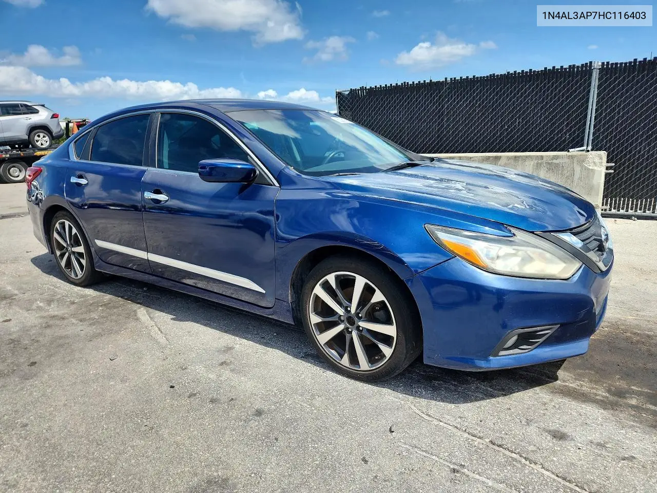 2017 Nissan Altima 2.5 Sr VIN: 1N4AL3AP7HC116403 Lot: 62061506