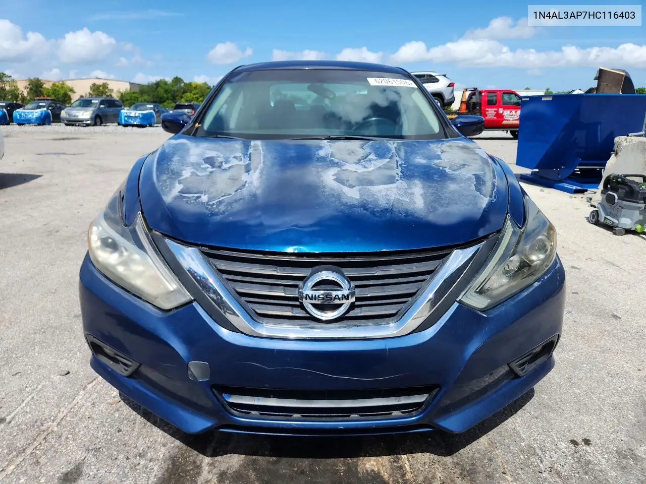 2017 Nissan Altima 2.5 Sr VIN: 1N4AL3AP7HC116403 Lot: 62061506